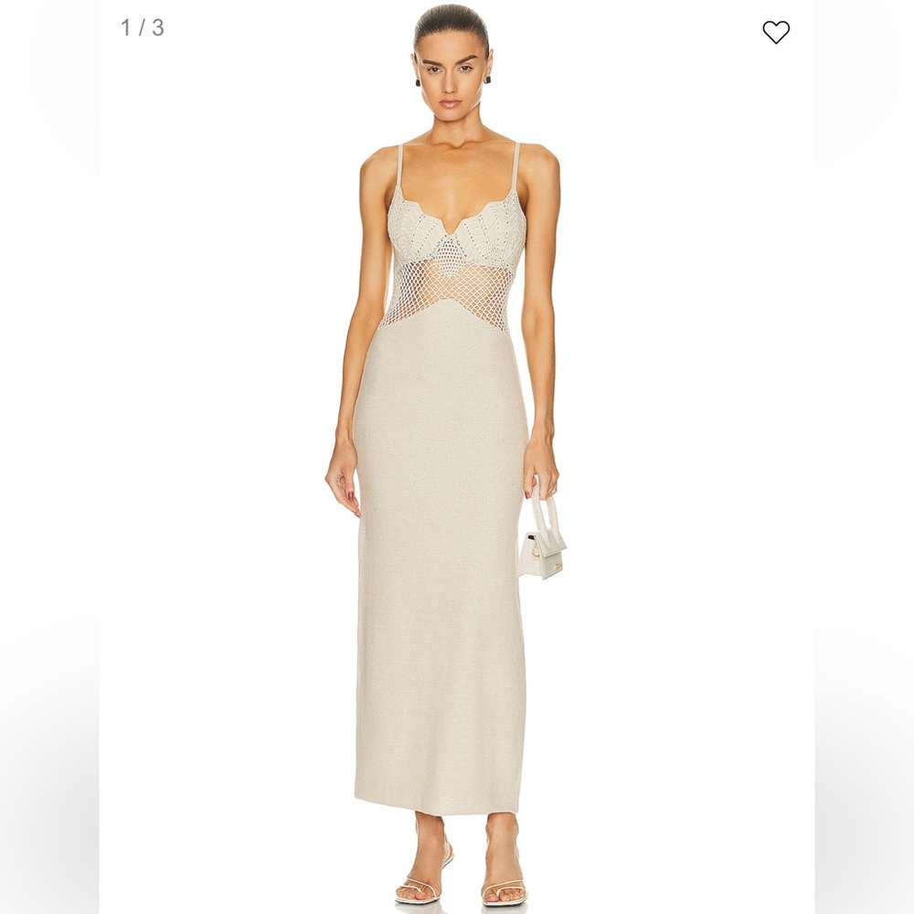 Staud Tara Dress in Natural